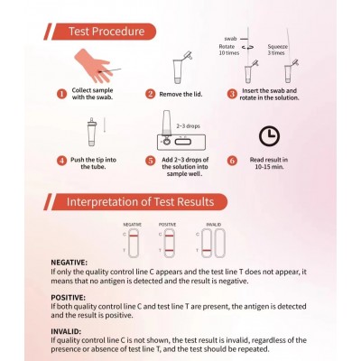 猴痘 快速測試劑 (25支裝/盒) Monkeypox Virus Antigen Rapid Test [預購 : 7-10天後發貨]